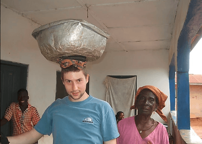 Health education fieldwork in Ghana